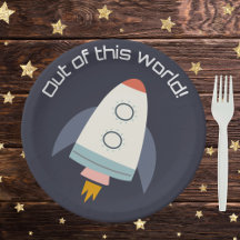 Uit Deze Wereld Ruimtevaartfeest Borden