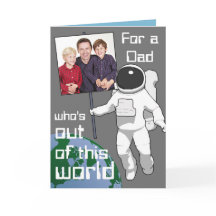 Uit deze wereld Spaceman Vaderdag Foto