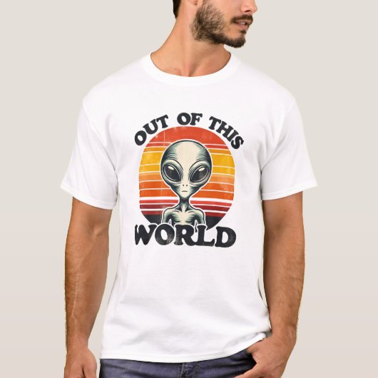 Uit deze wereld t-shirt (Voorkant)