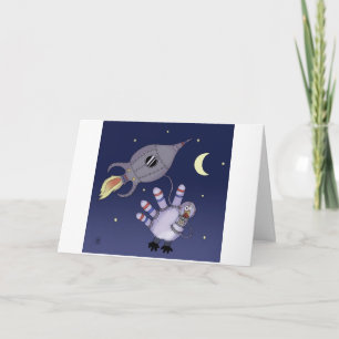 Uit deze wereld Thanksgiving Groet Feestdagen Kaart