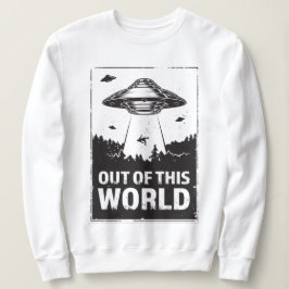 Uit deze wereld UFO-afvoershirt Trui