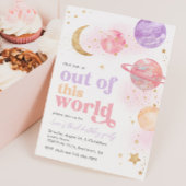 Uit Deze Wereld Verjaardag Uitnodiging