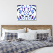Uit deze wereldpaniekjes canvas afdruk (Insitu (Slaapkamer))