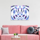 Uit deze wereldpaniekjes canvas afdruk (Insitu (Woonkamer))