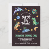 Uit deze wereldruimte sterrenmelkweg kaart (Voorkant)