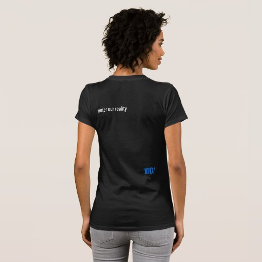 UIT DEZE WERELDWIJDE Bella Canvas T-Shirt (Achterkant volledig)
