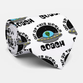 Uit deze wereldwijde coach Alien UFO-ruimte Stropdas (Opgerold)