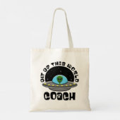 Uit deze wereldwijde coach Alien UFO-ruimte Tote Bag (Achterkant)