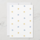 Uit deze World Baby shower uitnodiging (Achterkant)