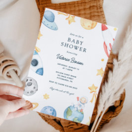 Uit deze World Baby shower uitnodiging