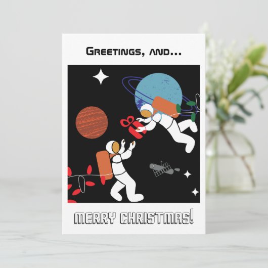 Uit deze World Kerstkaart (Staand voorkant)