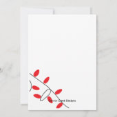 Uit deze World Kerstkaart (Achterkant)