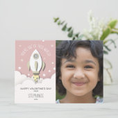 Uit deze World Pink Rocket Valentijn Foto (Staand voorkant)