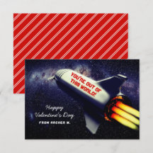 Uit deze World Retro Rocket Kinder Valentijn