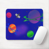 Uit deze World Space Mousepad Muismat (Met muis)