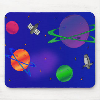 Uit deze World Space Mousepad Muismat