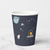 Uit deze World Space Party Paper cup Papieren Bekers (Voorkant)