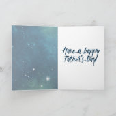 Uit deze World Space Sky Vaderdag Kaart (Binnen)