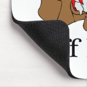 Uit dienst (slaapKerstman) Muismat (Hoek)