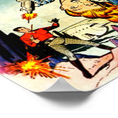 UIT DIT WERELDKoude  Kruimelboek Hoesje Poster (Hoek)