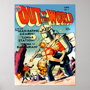 UIT DIT WERELDKoude  Kruimelboek Hoesje Poster