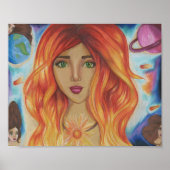 Uit dit wereldmeisje poster (Voorkant)