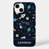 Uit dit World Space Pattern Case-Mate iPhone Case (Achterkant)