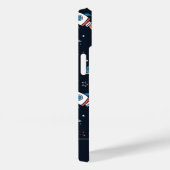 Uit dit World Space Pattern Case-Mate iPhone Case (Achterkant / Rechts)