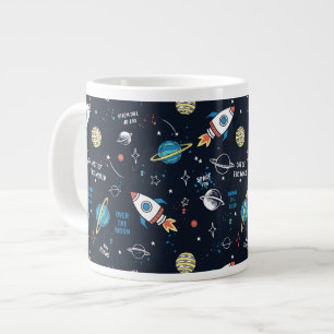 Uit dit World Space Pattern Grote Koffiekop