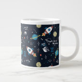 Uit dit World Space Pattern Grote Koffiekop (Rechts)