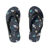 Uit dit World Space Pattern Kinder Teenslippers (Voetbed)