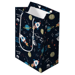 Uit dit World Space Pattern Medium Cadeauzakje