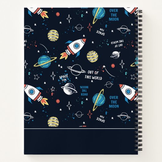 Uit dit World Space Pattern Notitieboek (Achterkant)