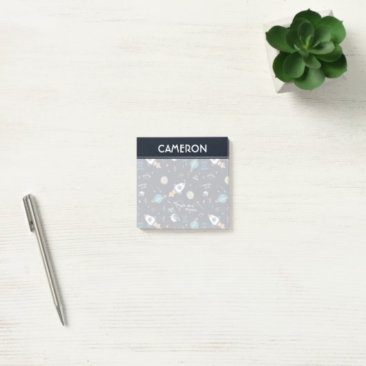 Uit dit World Space Pattern Post-it® Notes (Kantoor)