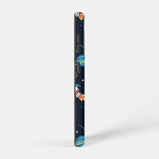 Uit dit World Space Pattern Samsung Galaxy Hoesje (Rechterkant)