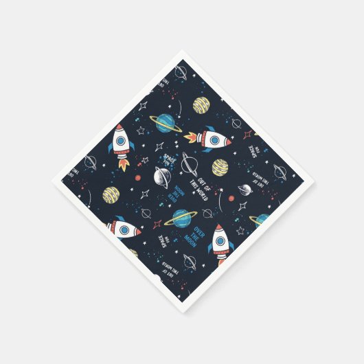 Uit dit World Space Pattern Servet (Hoek)