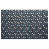 Uit dit World Space Pattern Stof (Fat Quarter)