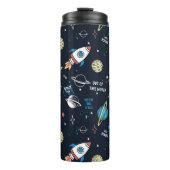 Uit dit World Space Pattern Thermosbeker (Voorkant)