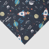 Uit dit World Space Pattern Tissuepapier (Detail)