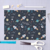 Uit dit World Space Pattern Tissuepapier (Craft)