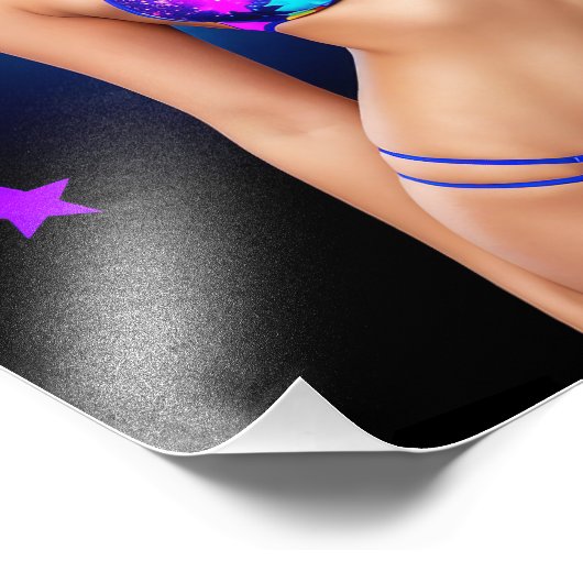 Uit dit World Swimsuit Model Foto Afdruk (Hoek)