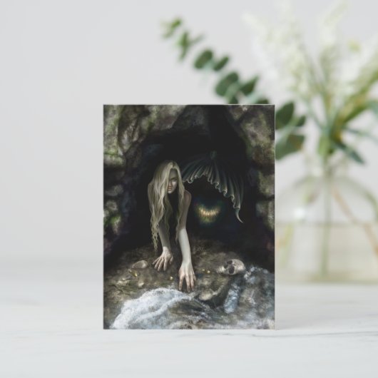 Uit duisternis briefkaart (Staand voorkant)