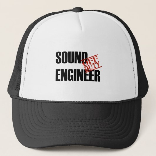 UIT-DUTY SOUND ENGINEER LIGHT TRUCKER PET (Voorkant)