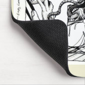 Uit een lege kamer vliegen... muismat (Hoek)