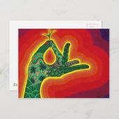 uit een piepkleine eikenzaadje groeit een machtige briefkaart (Voorkant / Achterkant)