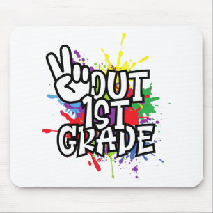 Uit eerste 1e klas CL van 2023 - Happy Last Day Muismat