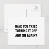 Uit en weer aan briefkaart (Voorkant / Achterkant)