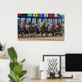 uit en weer aan de gang poster (Thuiskantoor)