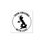 Uit Engeland met liefde Rubberstempel (Afrduk)