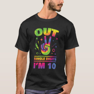 Uit enkele cijfers Ik ben 10 Geweldige Stropdas-Dy T-shirt